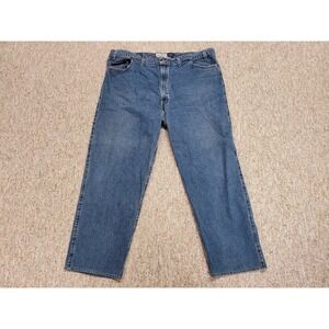 Levi Strauss Signature 540 Jeans‎ Mens 48x30 Blue Relaxed Fit USA Made 90s Denim
